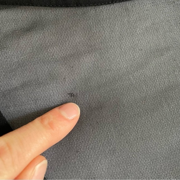 Laundry y2K Black Mesh High V-Neck Sleeveless Silk Midi Dress Women’s 8 Medium - Picture 10 of 11